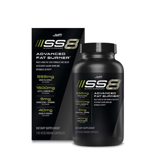 SS8 Super Shredded 8 Advanced Fat Burner* - 120 Capsules (30 Servings) | GNC